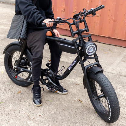 X73 | Black Frame Brown Seat - SEBSABO