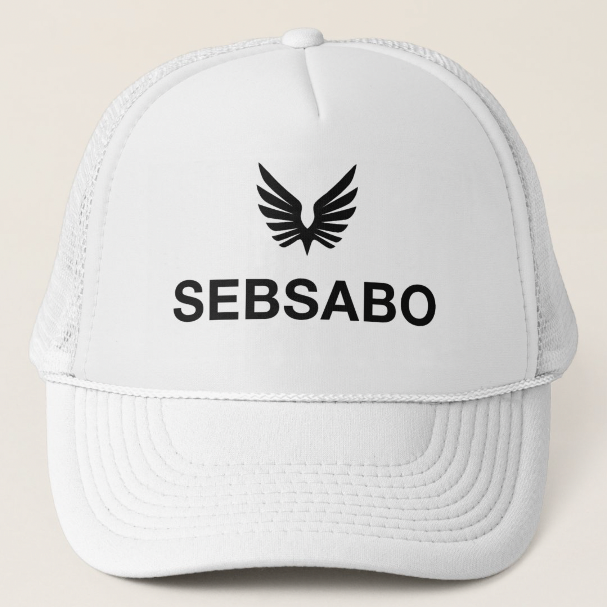 White SEBSABO Cap - SEBSABO