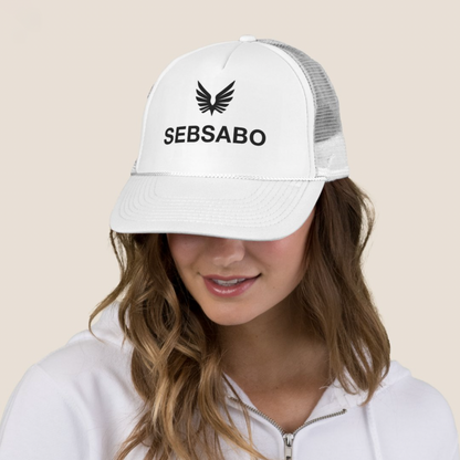 White SEBSABO Cap - SEBSABO