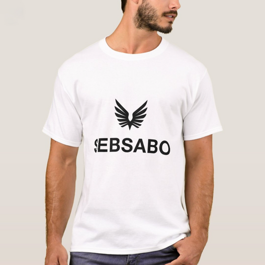 White SEBSABO Tshirt - SEBSABO